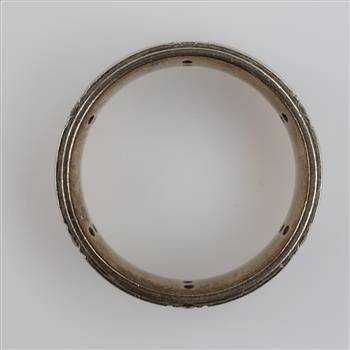14kt White Gold Diamond Band