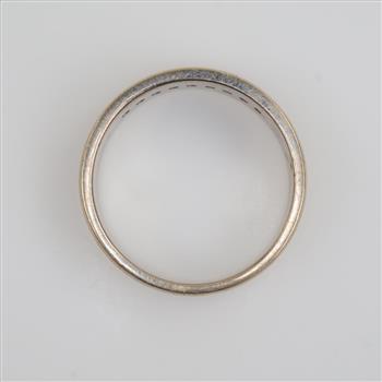 14kt White Gold Diamond Band