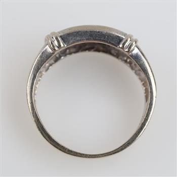 14kt White Gold Diamond Band