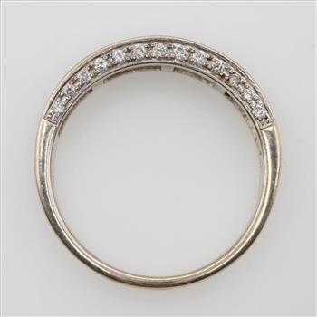 14kt White Gold Diamond Band