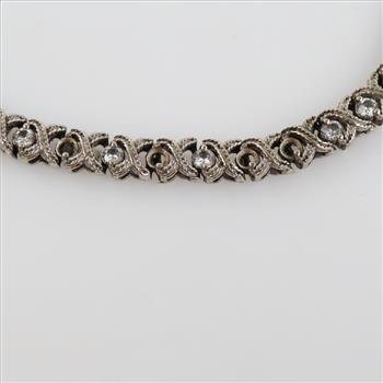 14kt White Gold Diamond Bracelet