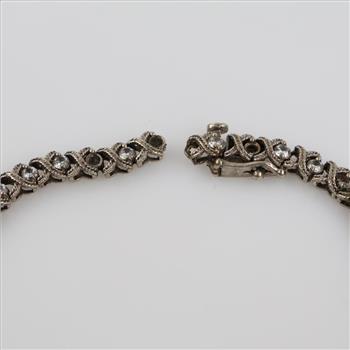 14kt White Gold Diamond Bracelet