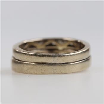 14kt White Gold Diamond Bridal Set