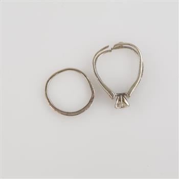 14kt White Gold Diamond Bridal Set