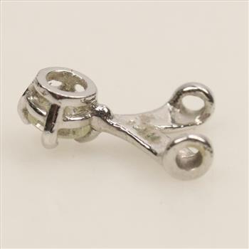 14kt White Gold Diamond Pendant