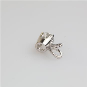 14kt White Gold Diamond Pendant