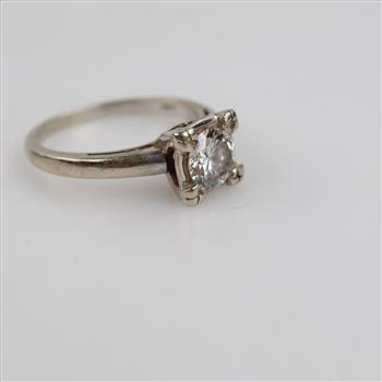 14kt White Gold Diamond Ring