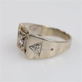 14kt White Gold Diamond Ring