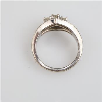 14kt White Gold Diamond Ring