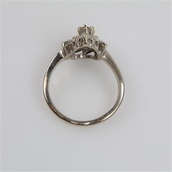 14kt White Gold Diamond Ring
