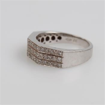 14kt White Gold Diamond Ring