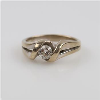 14kt White Gold Diamond Ring