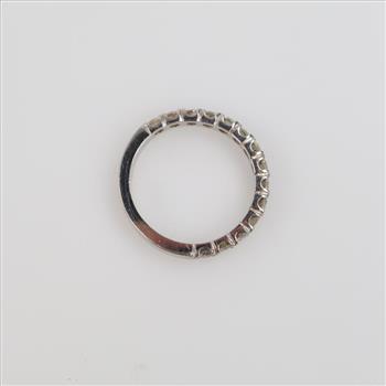 14kt White Gold Diamond Wedding Band