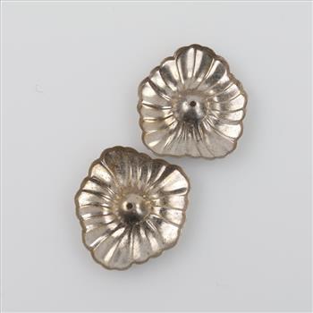 14kt White Gold Earring Jackets
