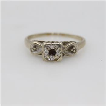 14kt White Gold Ring