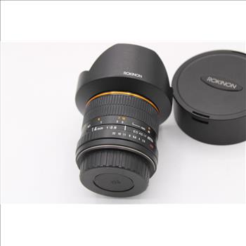 14mm Lens With Rokinon Lens Attachment