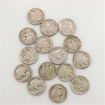 15 Buffalo Nickels
