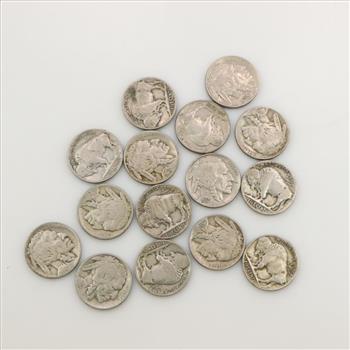 15 Buffalo Nickels