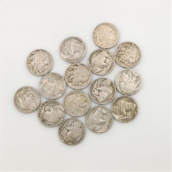 15 Buffalo Nickels