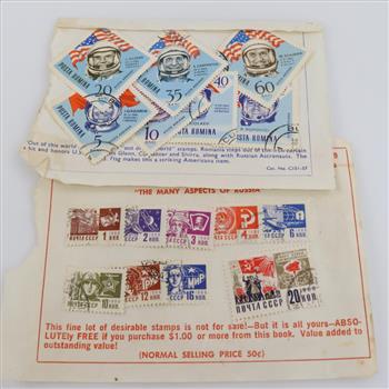 15+ Foreign Stamps