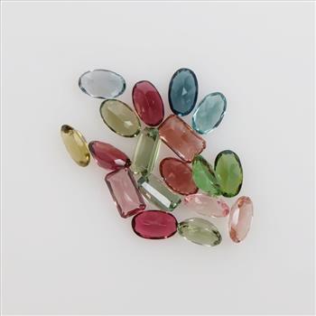 15+ Loose Oval Tourmaline Gemstones