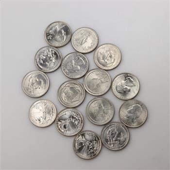 15 US America The Beautiful Quarters