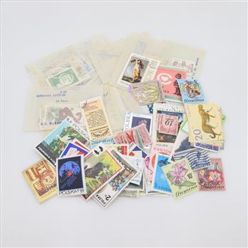 150+ Foreign And US Stamps
