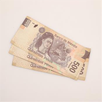 1500 Mexican Pesos
