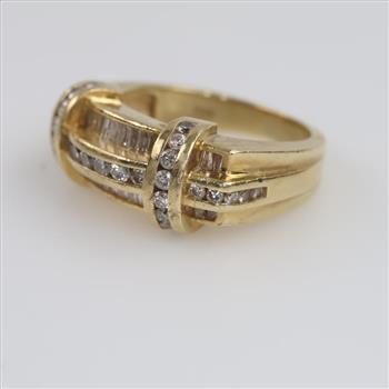1.58cts TW Diamond 14kt Gold Band