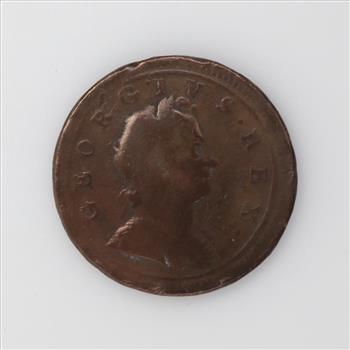 1723 Great Britain King George I 1/2 Penny