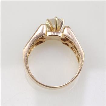 1.72ct TW Diamond 14k Rose Gold Ring - Evaluated By Independent Specialist