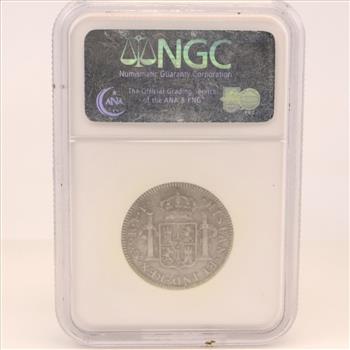 1781 Mexican Spanish Colony 2 Silver Reales