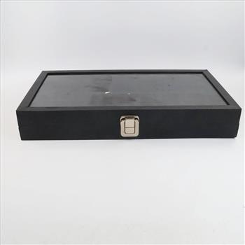 18 Pocket Watch Glass Top Display Show Case