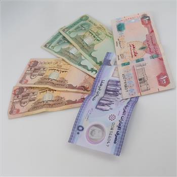 180 United Arab Emirates Dirhams