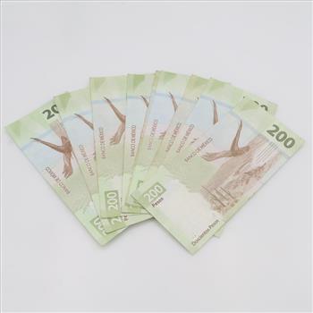 1,800 Mexican Pesos