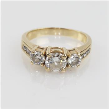1.80cts TW Diamond 14kt Gold Ring