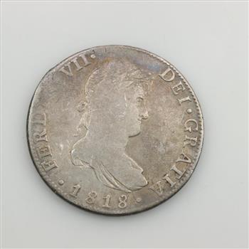 1818 Mexican Silver 8 Reales