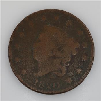 1820 Coronet Head Large Cent
