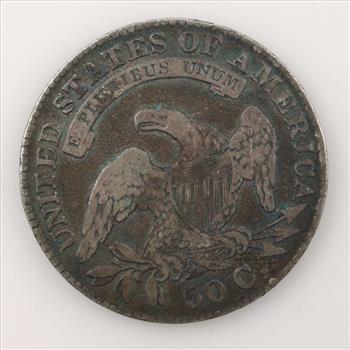 1830 Capped Bust Silver Half Dollar