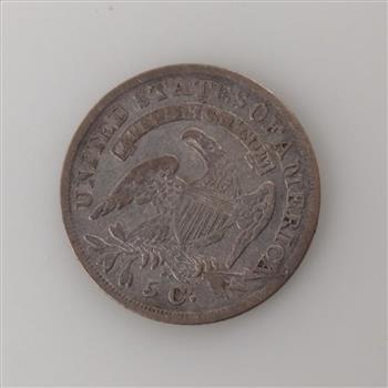 1836 US Capped Bust Silver Half Dime