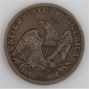 1839 Capped Bust Silver Half Dollar
