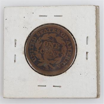 1844 US Braided Hair Large Coin