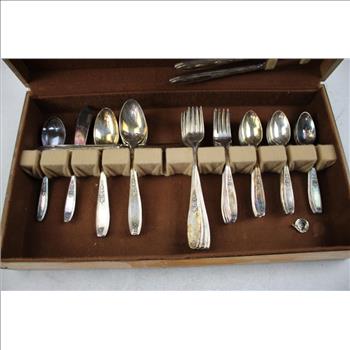 1847 Rogers Bros. Silverware In Box