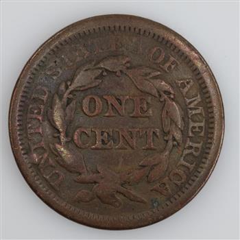 1856 US Braided Hair Large Cent