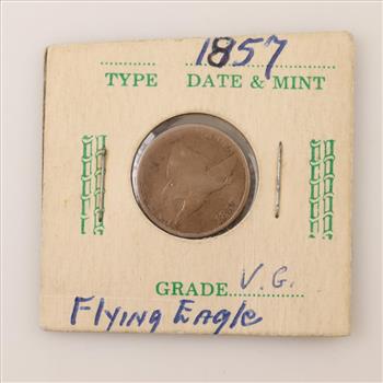 1857 Flying Eagle One Cent