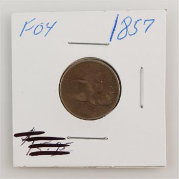 1857 US Flying Eagle Penny