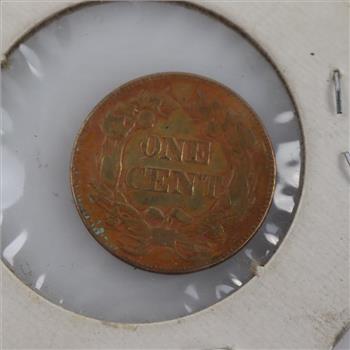 1858 US Flying Eagle Penny