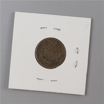 1858 US Flying Eagle Penny