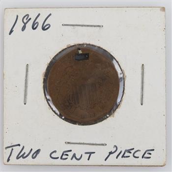 1866 US Two Cent Piece