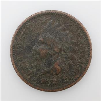 1873 US Indian Head Open 3 Penny